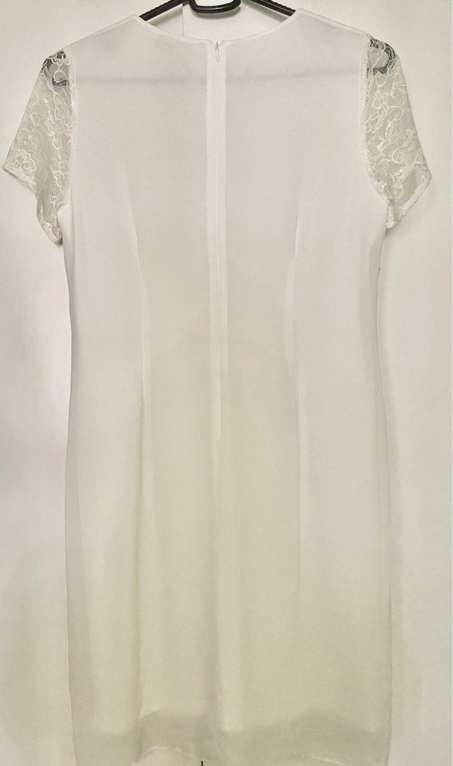 White semi-formal Dress (Category: Dresses) located in Cainta. Submitted by jdcmd (Listing ID 1236036963, Image 3). Description: Xara white semi formal dress Unused, tag removed only Size L SF c/o buyer via lalamove, grab or lbc No COD or COP Payment first basis MOP: Gcash or BDO bank tranfer Cainta, Rizal.