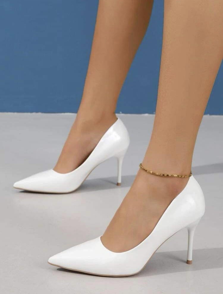 Stiletto white deals