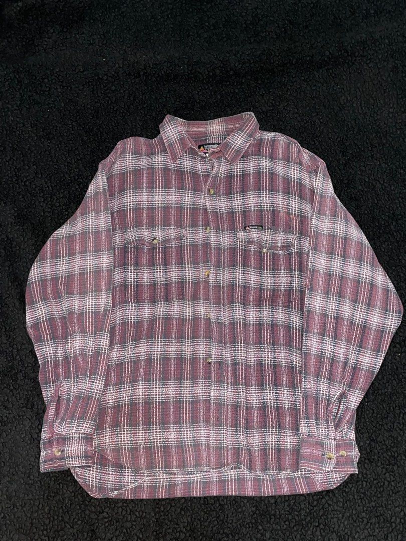Wrangler Flannel vintage (Category: Formal Shirts) located in Quezon City. Submitted by ramdomthings_ (Listing ID 1235917653, Image 1). Description: Wrangler Trail Flannel (Vintage) 600 only✅ Size Large to XL In perfect condition.