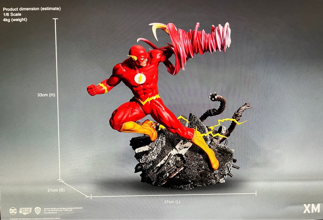 XM Studios The Flash (Classic) and Reverse Flash 1/6 Scale, Hobbies