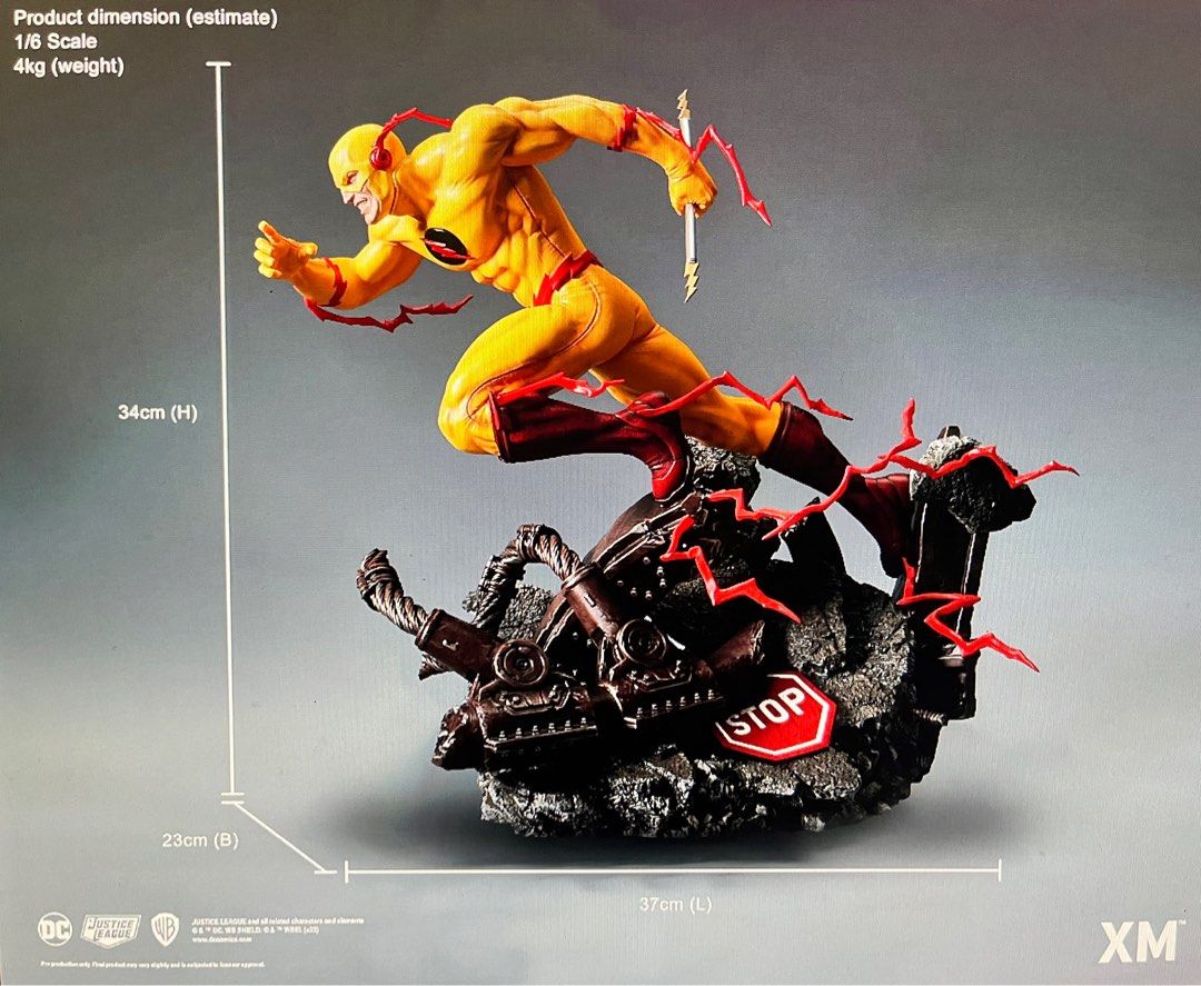 XM Studios The Flash (Classic) and Reverse Flash 1/6 Scale, Hobbies