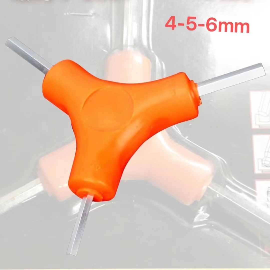 Y Shape internal Hex Socket Triangular Wrench 4-5-6mm Bicycle Cycling ...