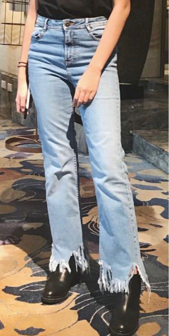 Fringe jeans zara online