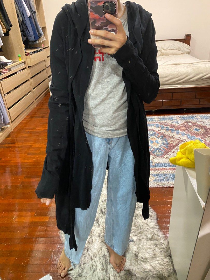 Zara long hoodie top
