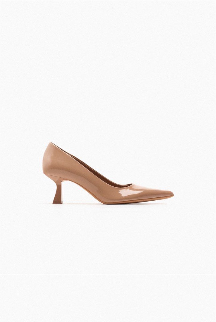 Zara shiny hot sale shoes
