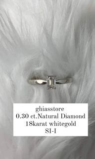 0.30 carat Natural Diamond Ring