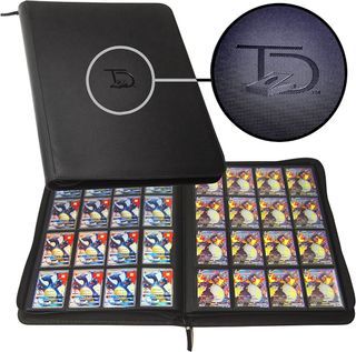 Card Holder Binder Compatible avec Pokemon Vmax Cards, Card Album  Compatible avec Pokemon Gx Cards, Card Floder Binder Compatible avec Pokemon,  30 P