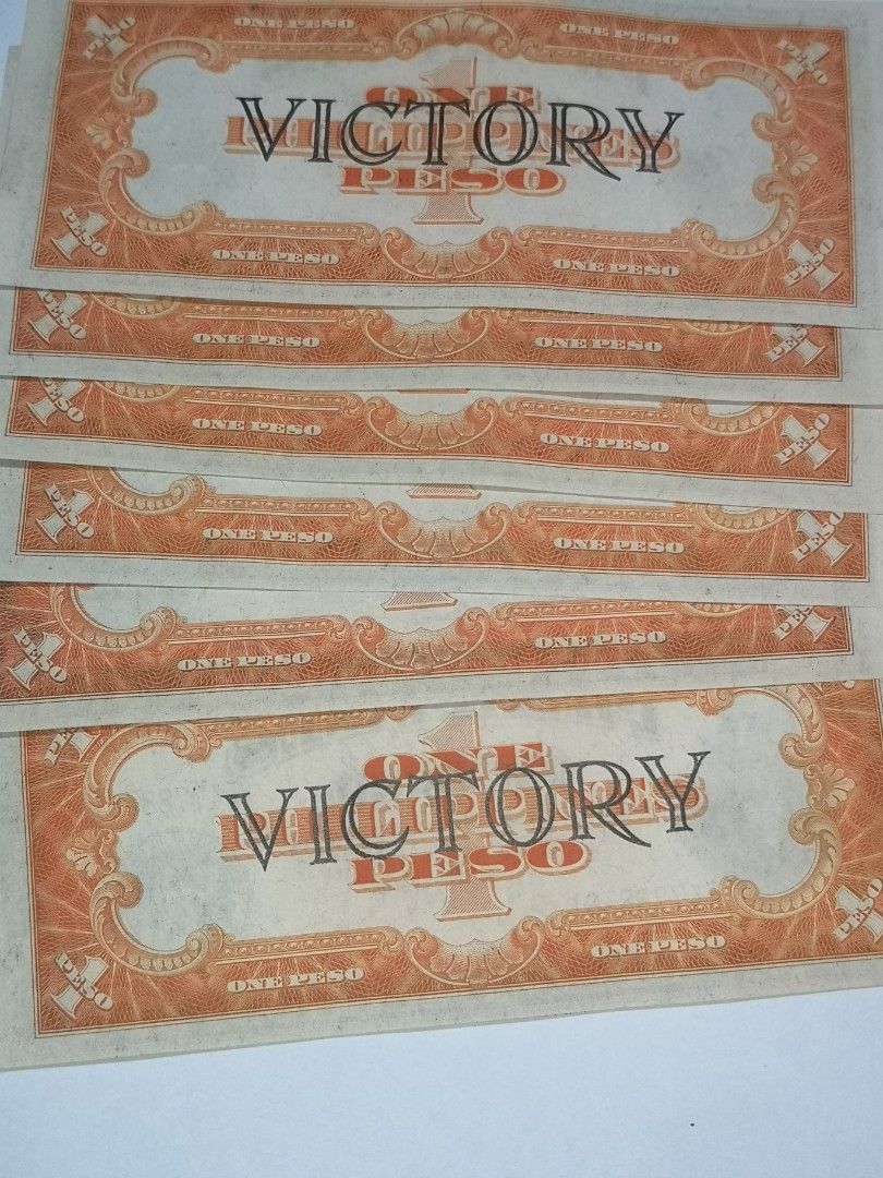 Victory Notes Philippine banknotes paperbills, Hobbies & Toys, Memorabilia ...