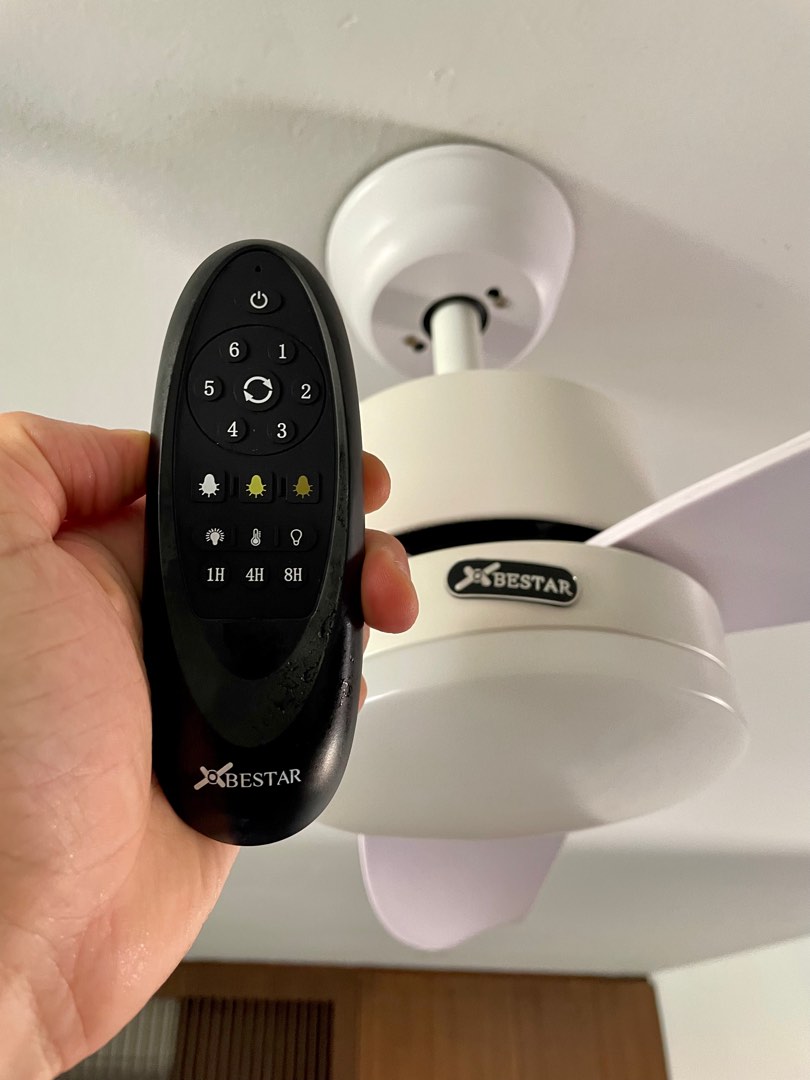 4x Bestar Razor 46" Ceiling Fan with LED light and Remote control