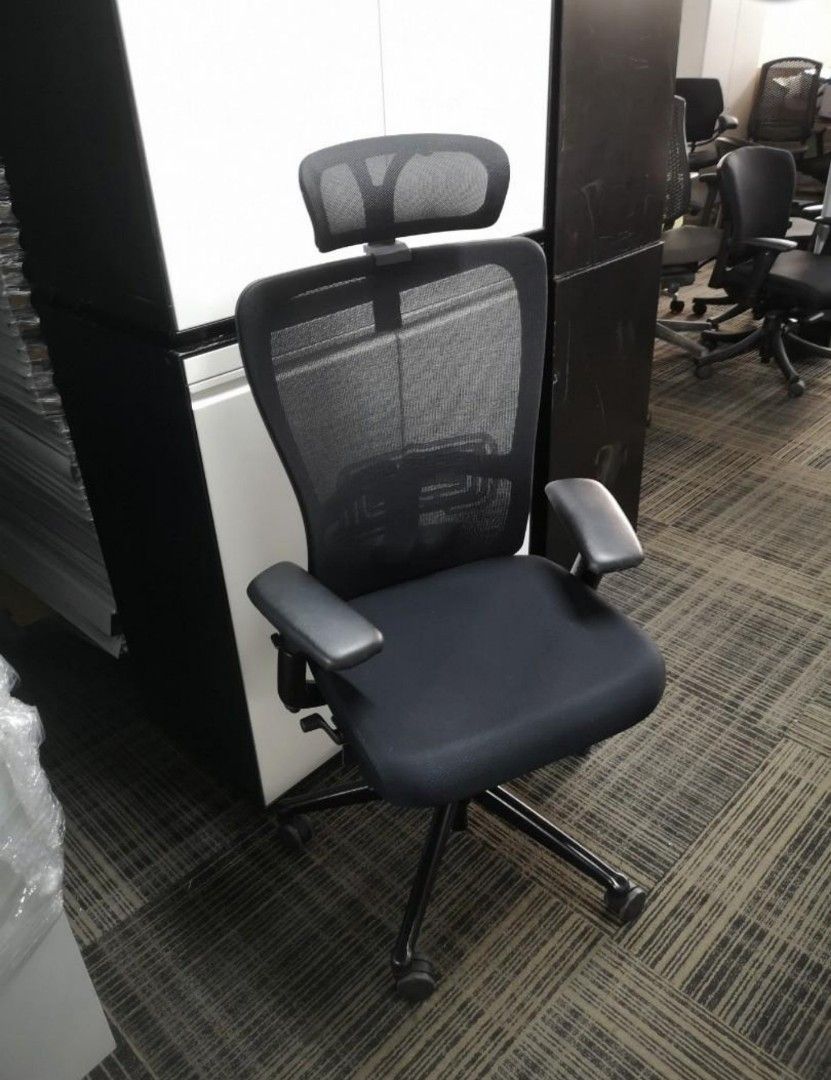 Brand New full mesh Zody headrest kit special made for Haworth Zody