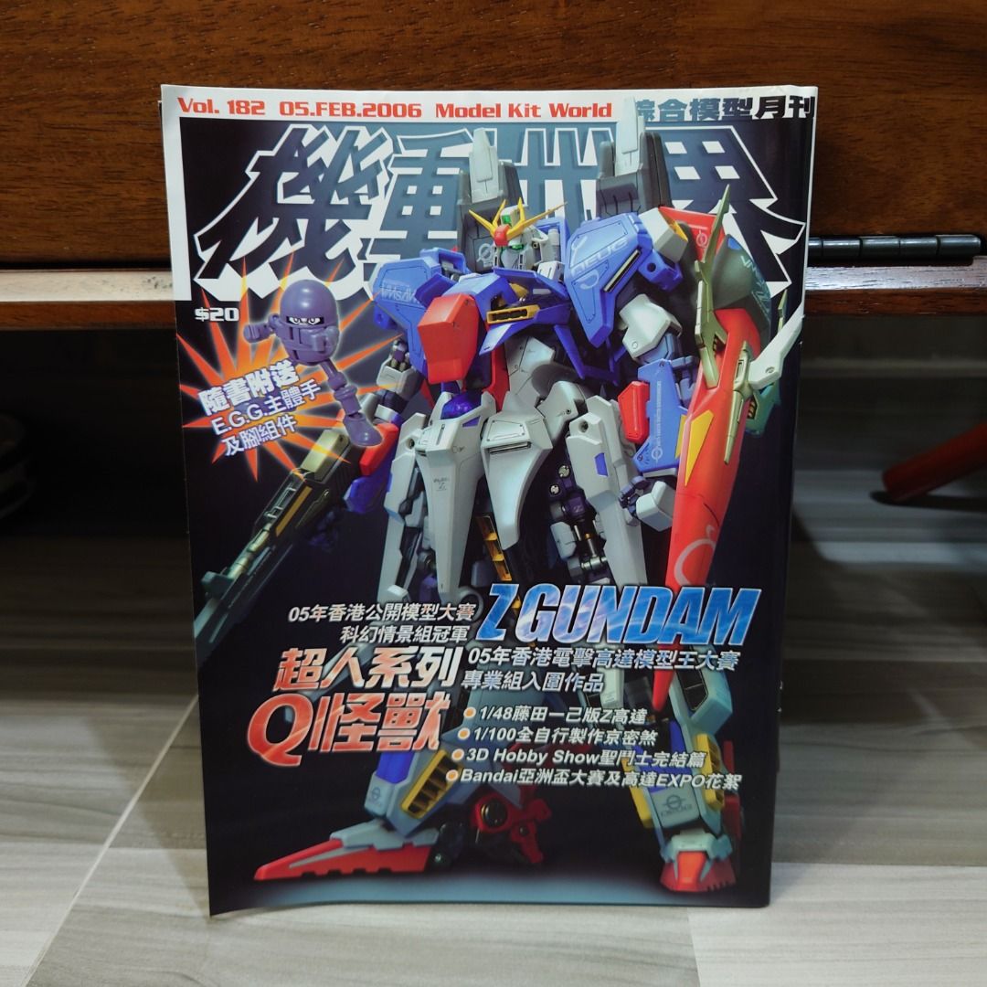 機動世界2006年Z Gundam 高達G-system 1/48 藤田一己版中文版