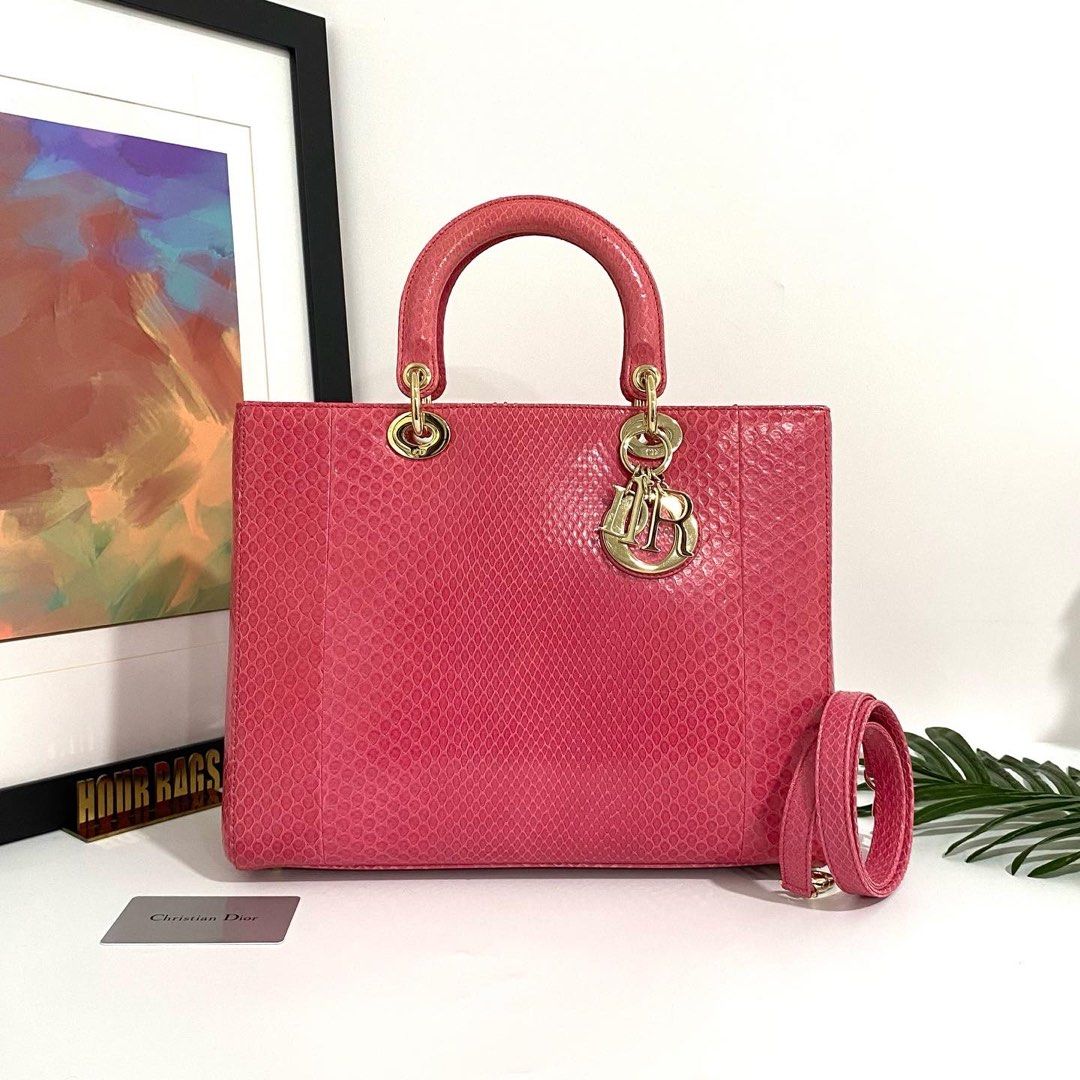 Authentic Christian Dior Medium Lady Dior Bag, Luxury, Bags & Wallets on  Carousell