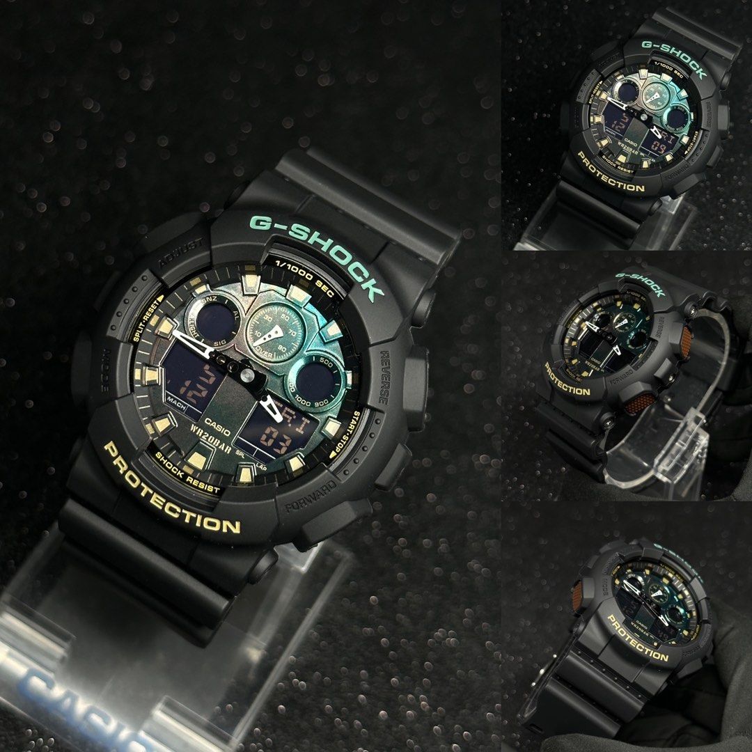 BRAND new and 100 authentic GA 100RC 1DR full warranty Casio G Shock GA100 GA 100 GA 100RC