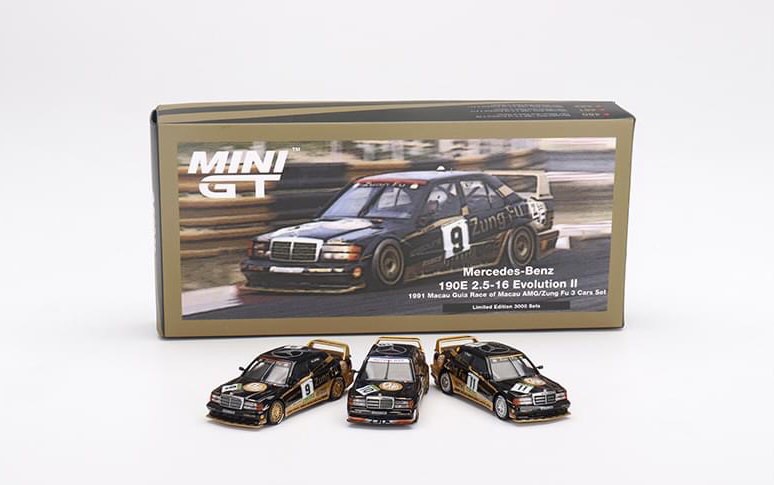 現貨Minigt MGTS0003 480 481 482 Mercedes Benz 190e Zung Fu