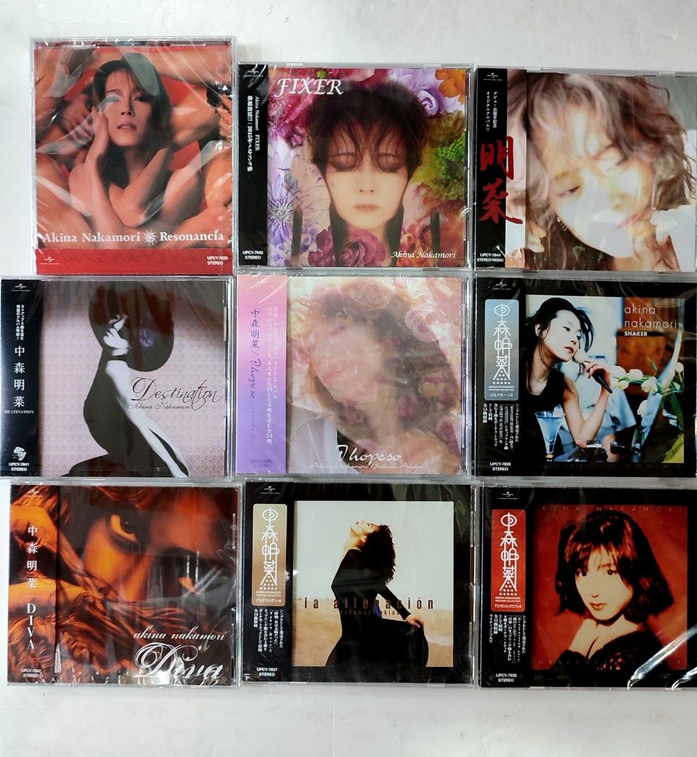 中森明菜reissue 日本版CD, 興趣及遊戲, 音樂、樂器& 配件, 音樂與媒體 