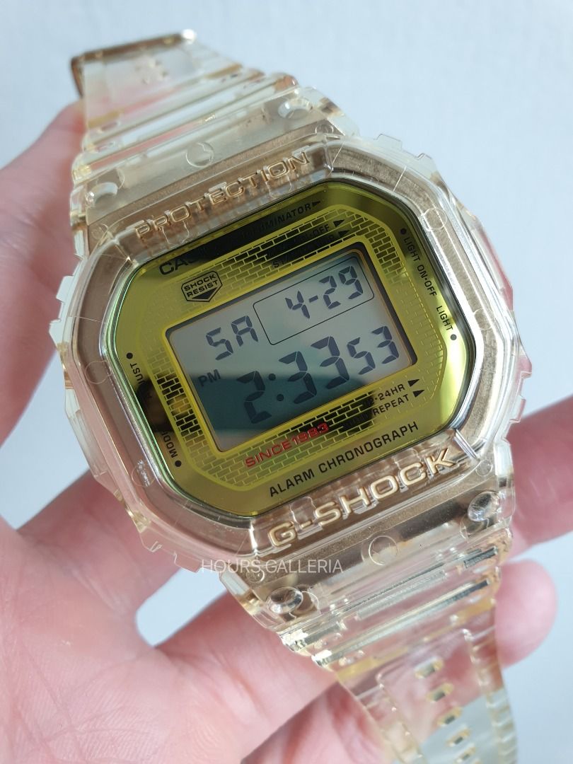 Casio G-Shock DW5035E Glacier Gold 35th Anniversary ERIC HAZE