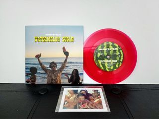 Harry Styles Watermelon Sugar Red 7" Vinyl Record Plaka