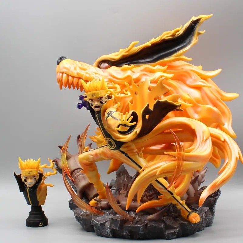 Action Figure Anime Naruto Mode Kyuubi Import, Toys & Collectibles