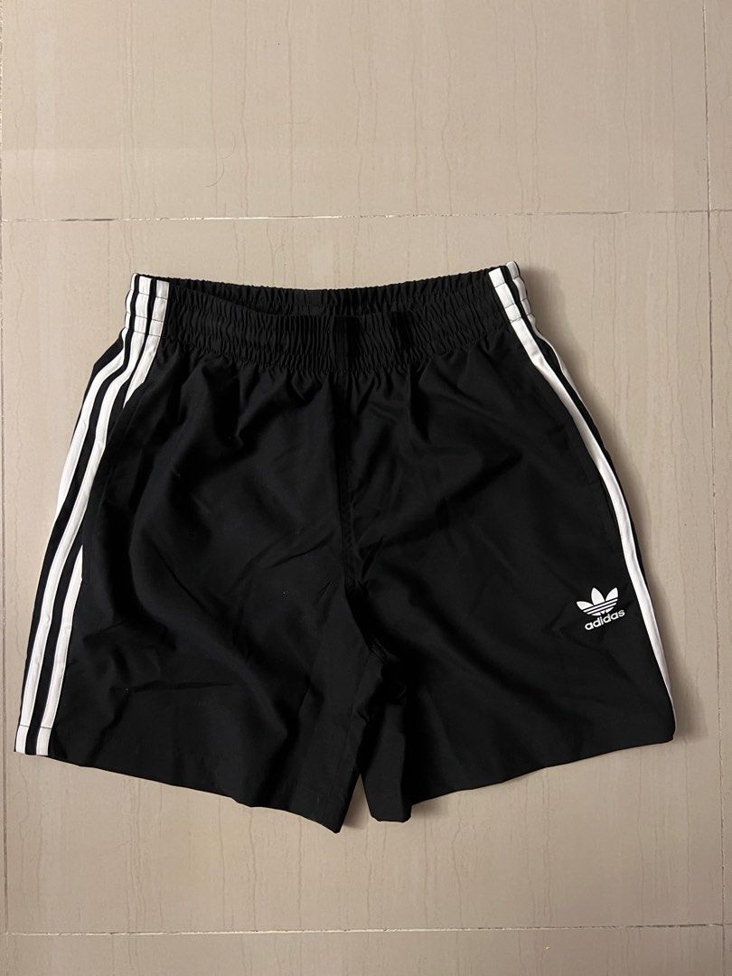 Mens adidas on sale three stripe shorts