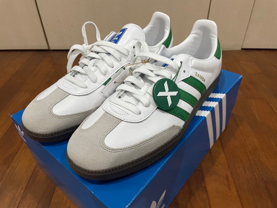 White adidas on sale samba og