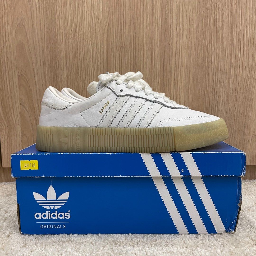 Adidas originals samba rose white shop