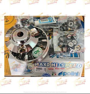Adiva AD3 400 / Peugeot Metropolis 400 Polini Hi-speed variator (Instock)