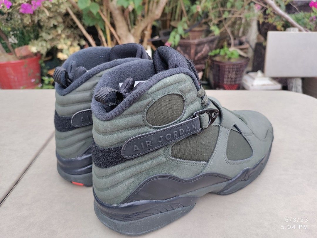 air jordan retro 8 olive