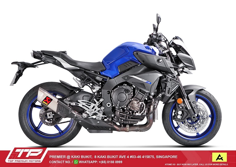 Mt 10 akrapovic sales