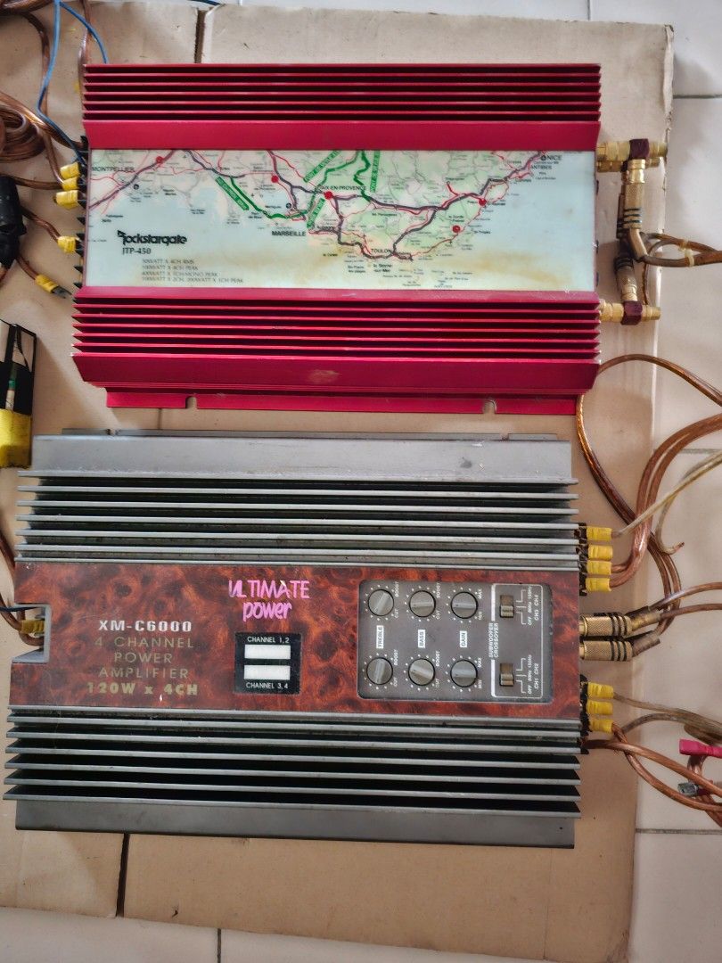 Amplifier Car, Audio, Other Audio Equipment on Carousell