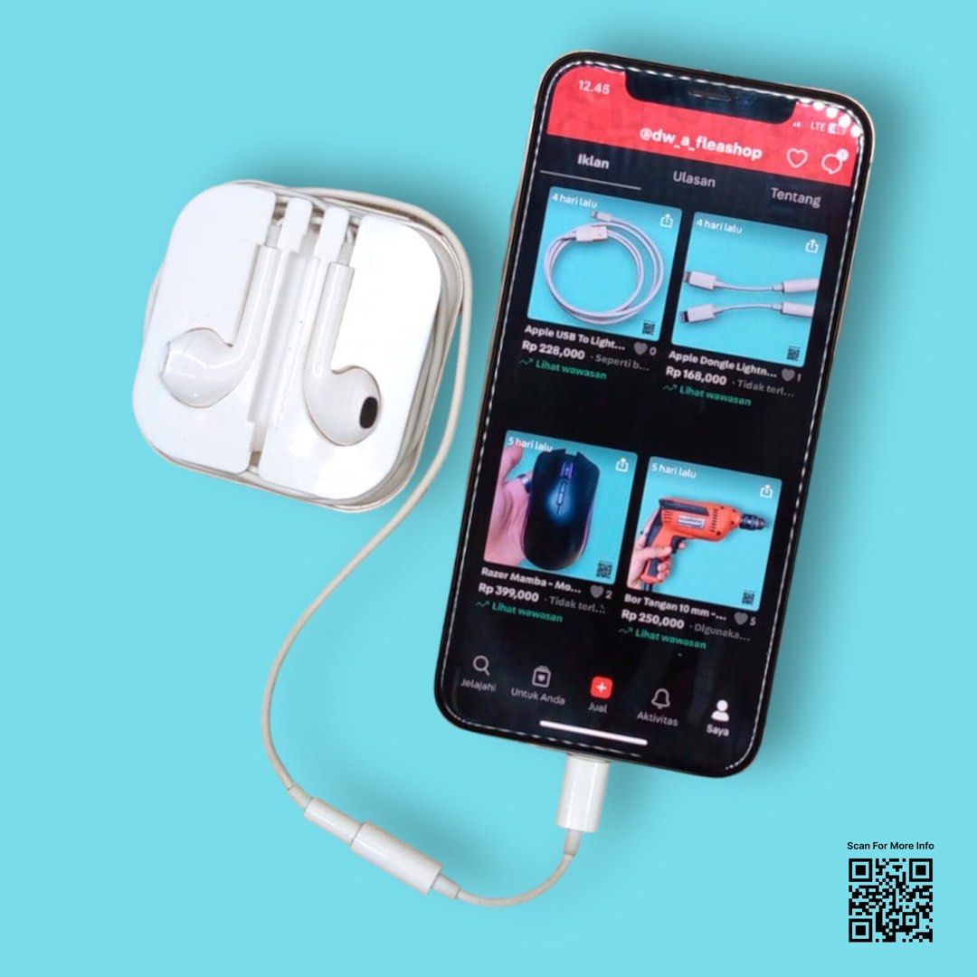 Apple Lightning to 3.5 mm Headphone Jack Adapter on Carousell