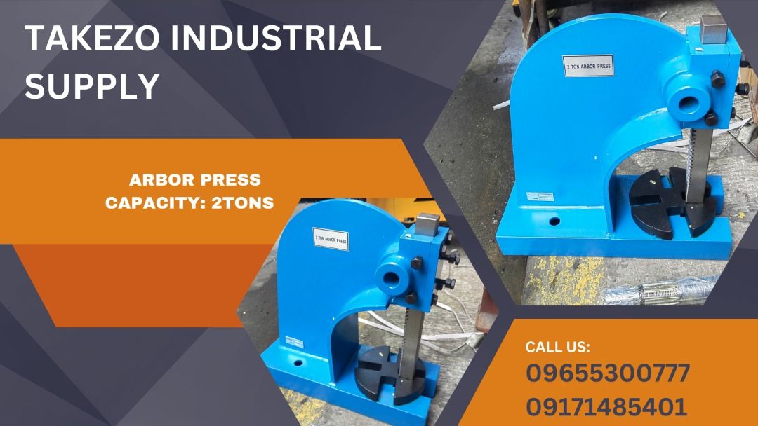 Arbor Press, Commercial & Industrial, Industrial Equipment on Carousell