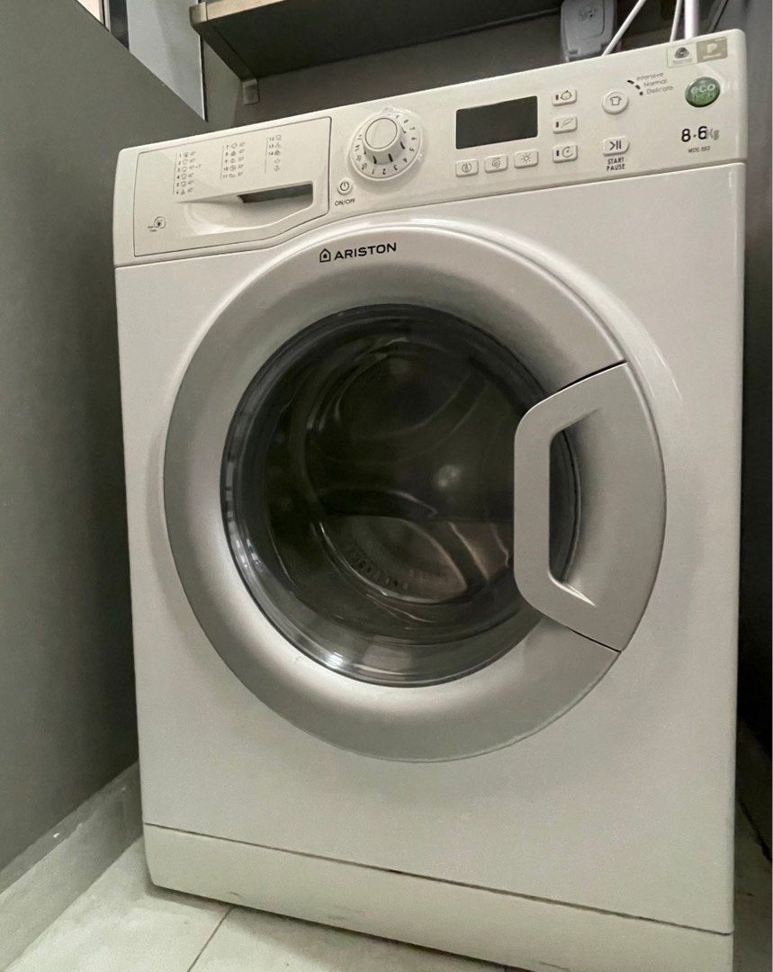 Ariston Washing Machine Washer Dryer WDG 862, TV & Home Appliances