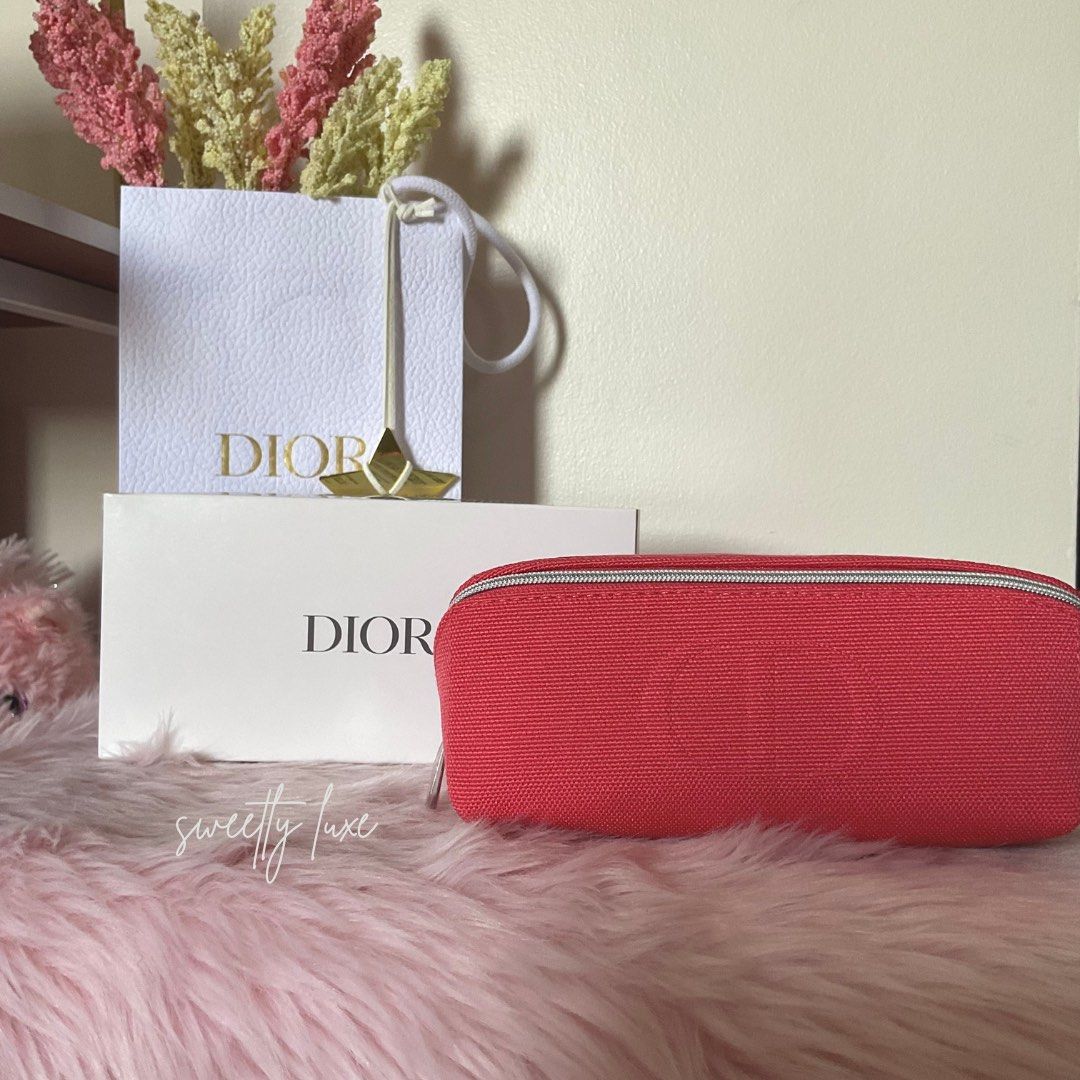 AUTHENTIC Dior Beauty Makeup Pouch Travel Organizer on Carousell