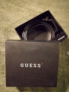 Authentic Guess Reversible Leather Belt