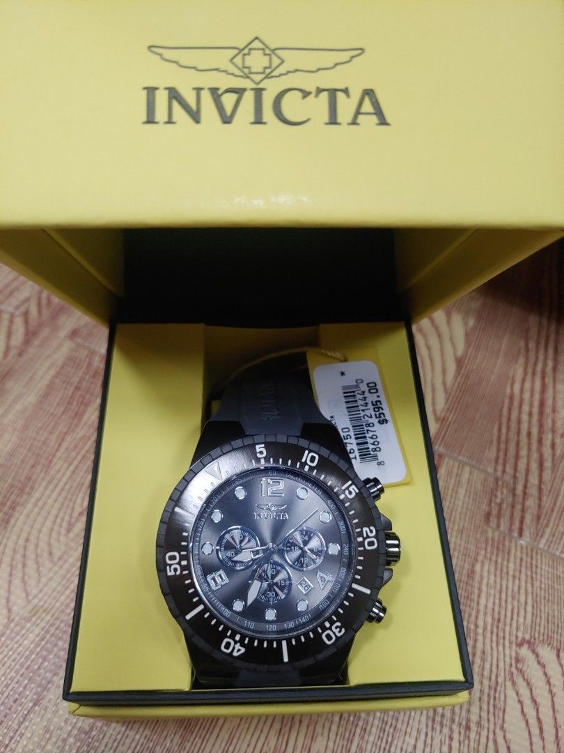 Authentic Invicta Specialty Men s Watch 52mm Grey Gunmetal series