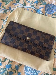 Louis Vuitton Koala Damier Ebene Coated Canvas Trifold Wallet on