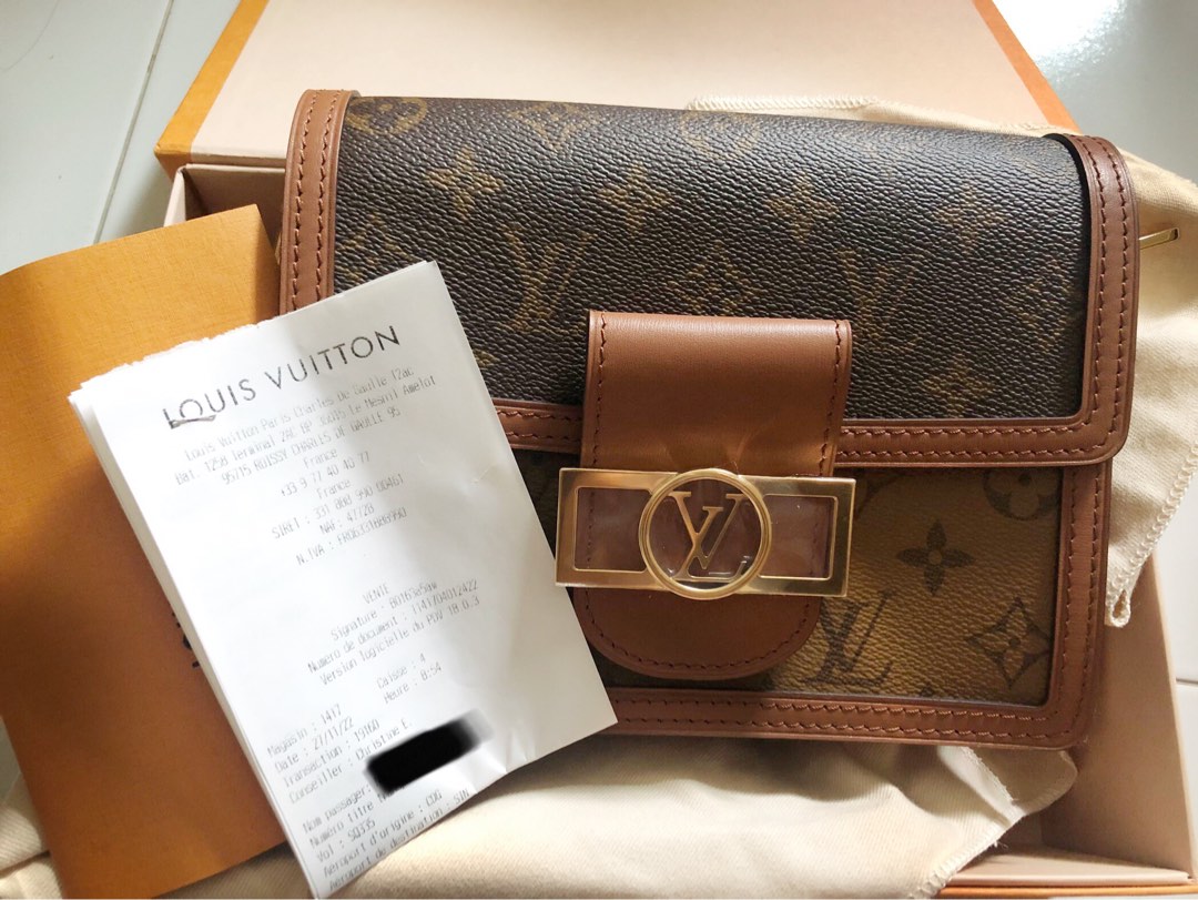 BN LV Mini Dauphine, Luxury, Bags & Wallets on Carousell