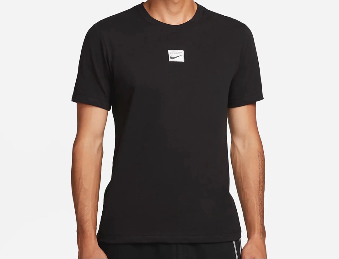 Mens black nike discount dri fit t shirt