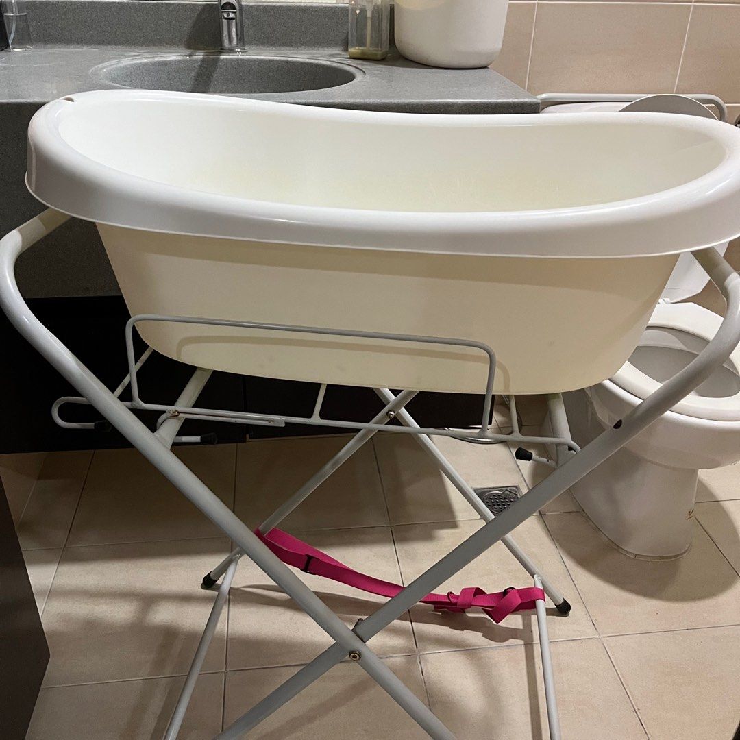 Baby bath tub stand without bathtub (can fit Ikea bath tub), Babies