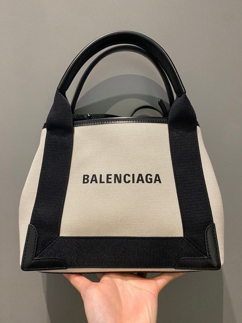 Womens Marykate Xs Tote Bag in Off White  Balenciaga US