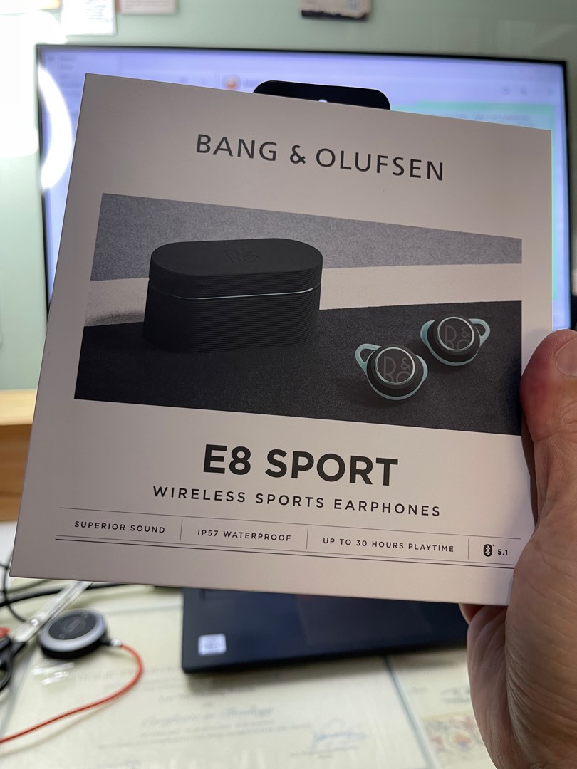 Bang Olufsen E8 Sports Black Series Audio Earphones on Carousell