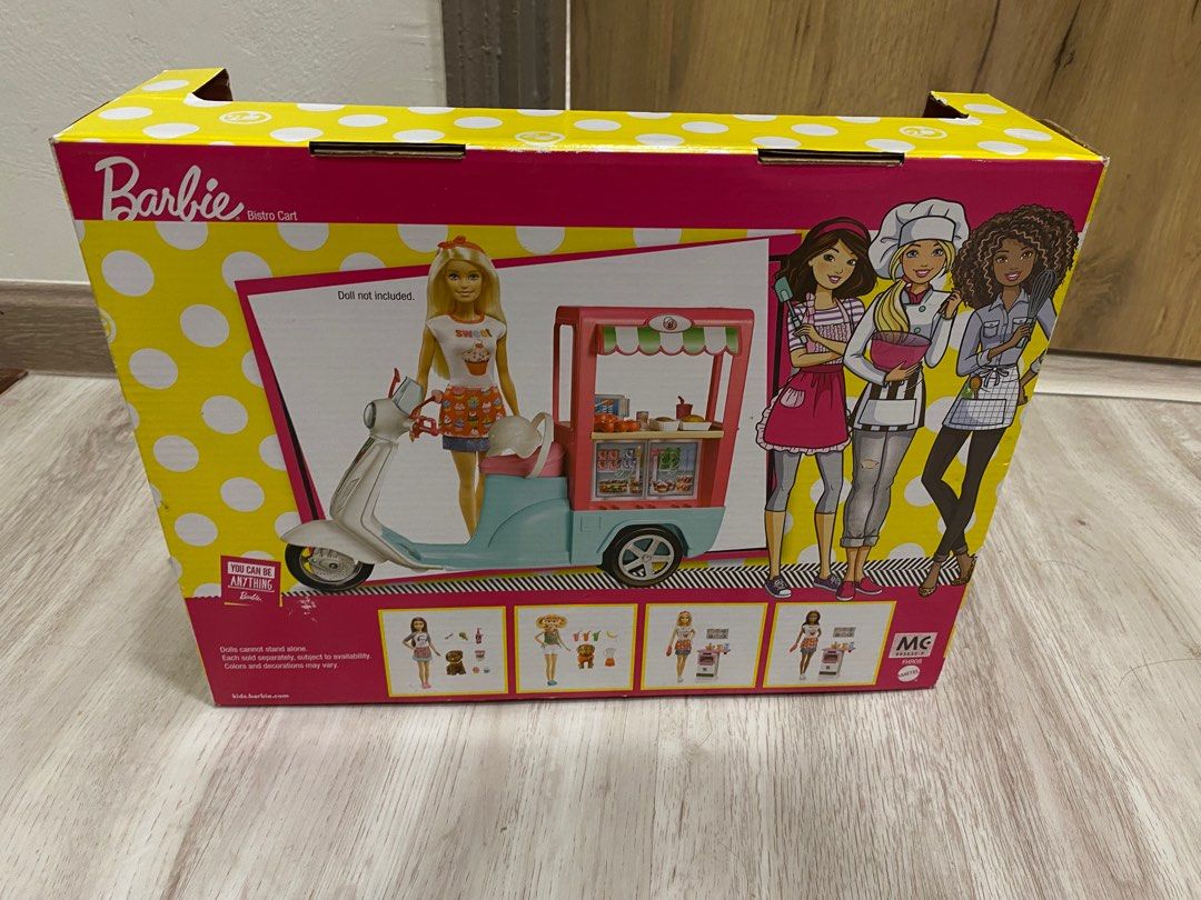 Barbie bistro cart clearance