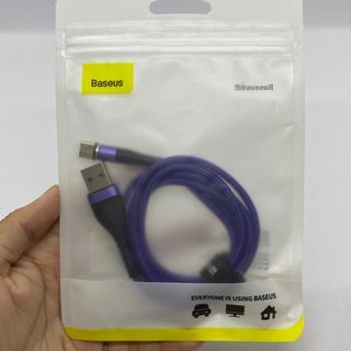 Baseus Type C Magnetic Cable Charger Purple Black