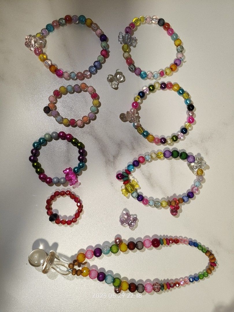 Cute words discount for bead bracelets