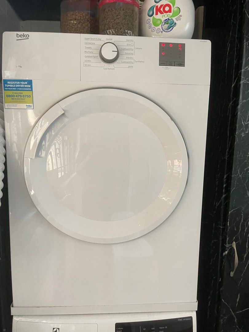 Beko Dryer, TV & Home Appliances, Washing Machines and Dryers on Carousell
