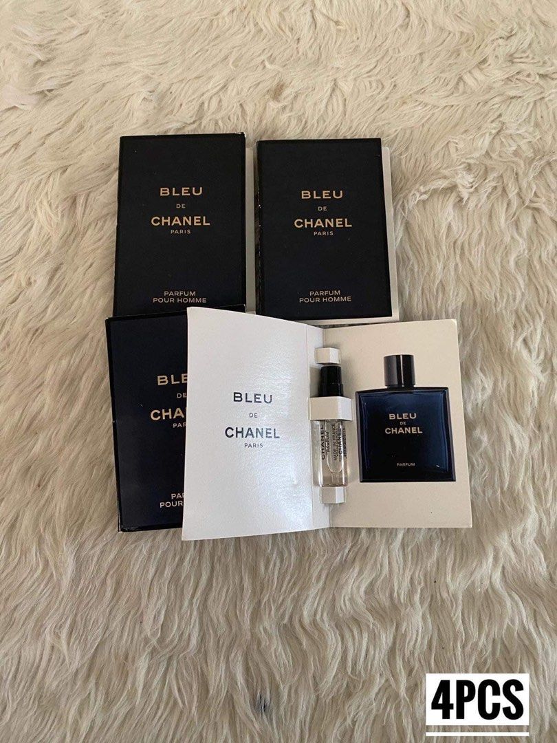 Bleu de Chanel Pour Homme Perfume Vial, Beauty & Personal Care, Fragrance &  Deodorants on Carousell