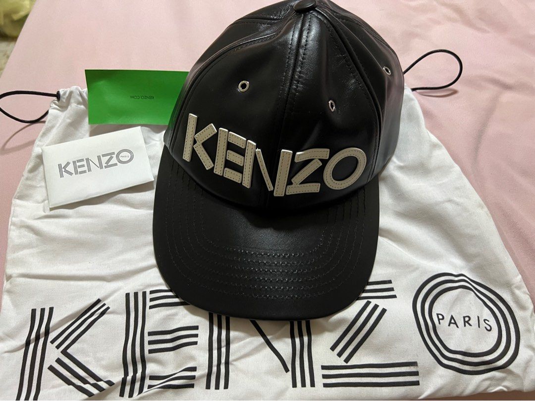 Kenzo top leather cap