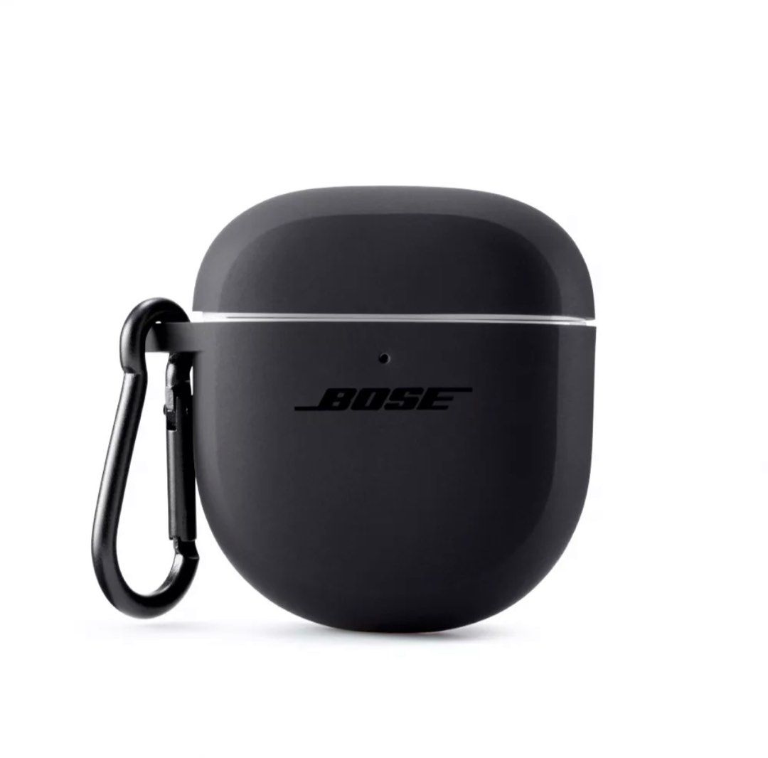 Bose 原廠QuietComfort II、ultra 消噪耳塞黑白矽膠保護套, 耳機及錄音
