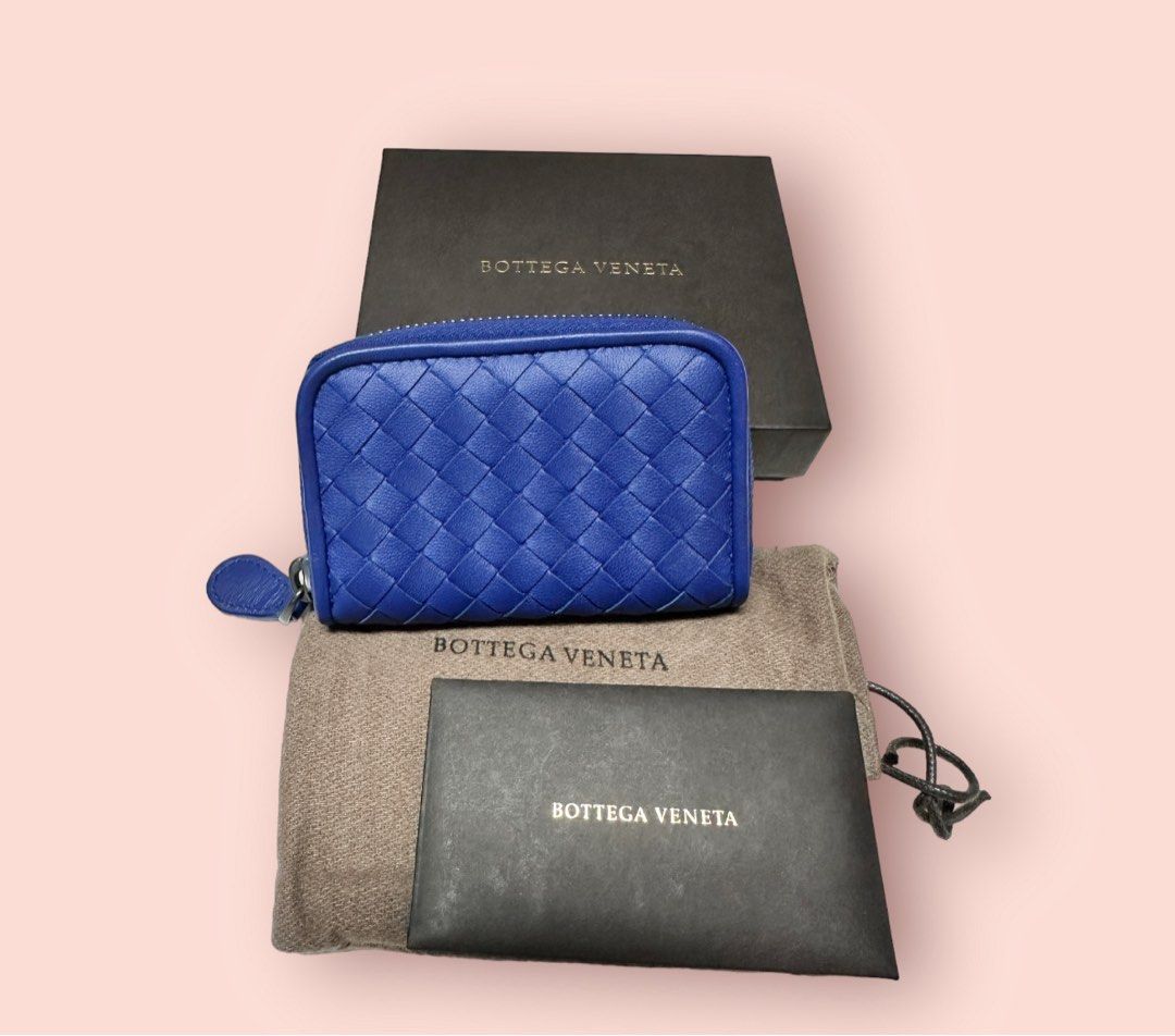 Bottega Veneta 605722 VCPQ6 BI-FOLD WITH COIN PURSE Wallet Green