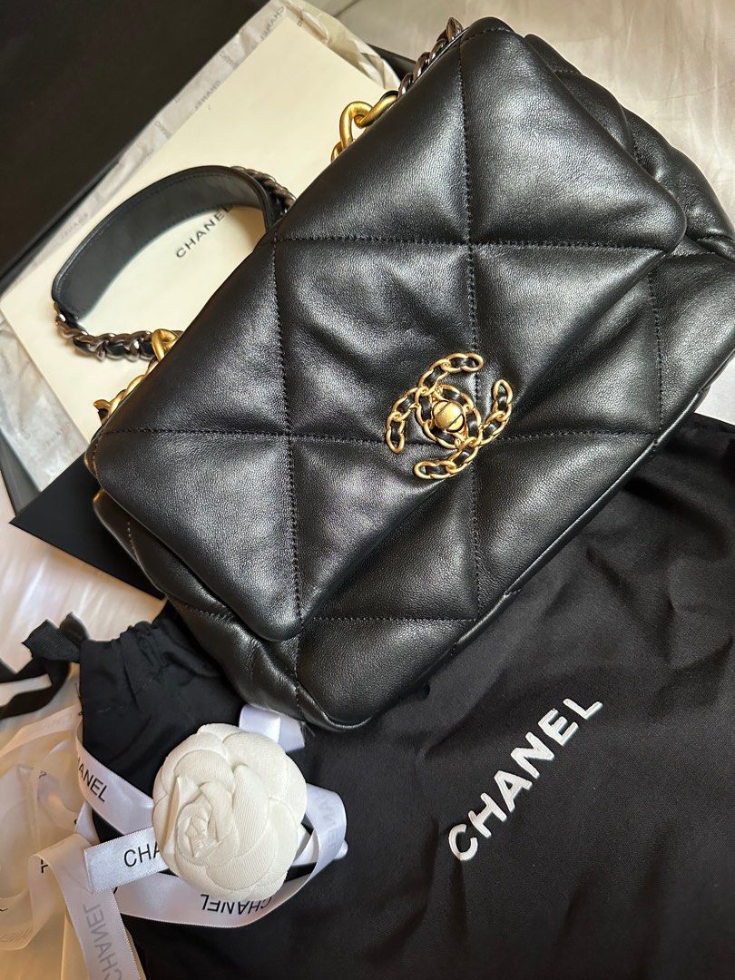Boutique Quality Chanel 19 Flap Bag, Luxury, Bags & Wallets on